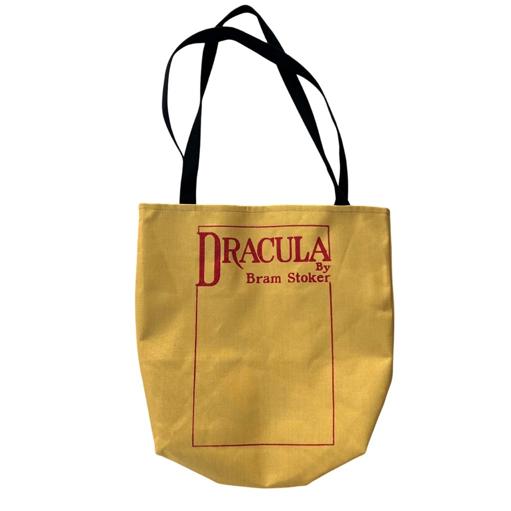 Dracula by Bram Stoker Yellow Tote Bag